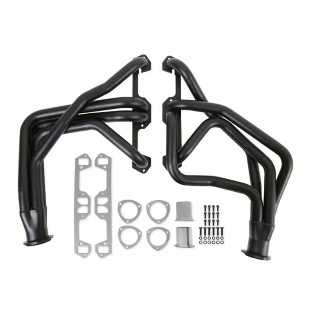Flowtech Long Tube Header - Black Paint - 13500FLT